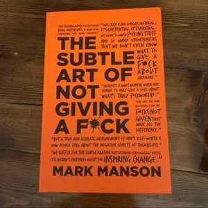The Subtle Art book by Mark Manson
